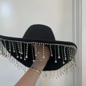 12th Tribe Rhinestone Priscilla Cowgirl Hat 12th Tribe Rhinestone Priscilla Cowgirl Hat.... | Depop main image 4